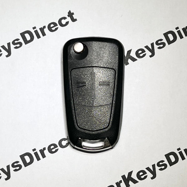 Vauxhall Corsa D / Meriva B 2 Button Flip Remote