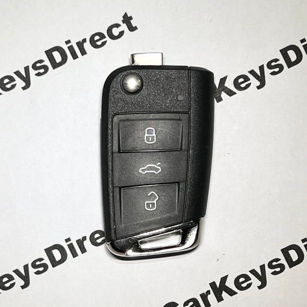 Volkswagen / Seat / Skoda 3 Button MQB Flip Remote HU66